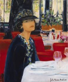 Julie ROUSSIN BOUCHARD - 14 Attente a la Closerie des lilas.55x46.1.jpg