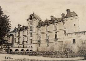 Jean-Yves SAINT LEZER - Châteaux de Cadillac (33).