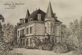 Jean-Yves SAINT LEZER - Château de Beautiran en gironde
