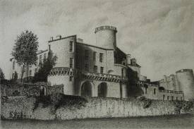 Jean-Yves SAINT LEZER - Château de DURAS.