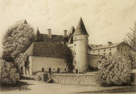 Jean-Yves SAINT LEZER - Château de la BOURLIE (2)