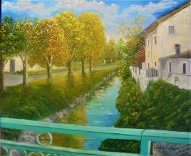 Jean-Yves SAINT LEZER - le canal de l'ile saint georges.