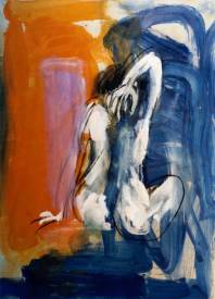 Jean-Claude SALOMON - 003 Etirement - Huile sur toile - 130 x 97 cm - 2001.jpg