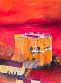 Dany SANTELLI - Le château de Suze la Rousse