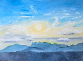 Dany SANTELLI - Soir d'hiver sur les 3 becs