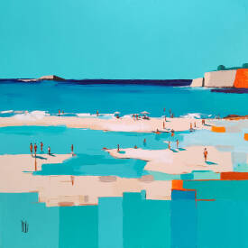 Virginie SCHROEDER - OCEAN TURQUOISE 80X80 ACRYL.jpg