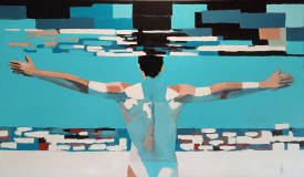 Virginie SCHROEDER - PLONGEUR DE L'ATLANTIQUE 120X70 CM ACRYL2.jpg