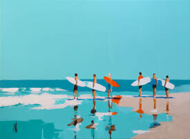 Virginie SCHROEDER - SURF LIFE 100X73 CM ACRYL .jpg