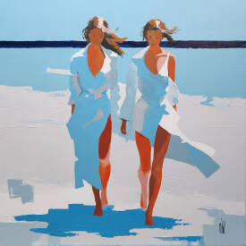 Virginie SCHROEDER - CIEL BLEU ET VENT D'ETE 80X80 ACRYL.jpg