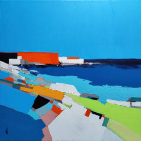 Virginie SCHROEDER - VILLAGE ILIEN 80X80 ACRYL (2).jpg