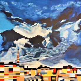 Catherine SÉNÉCHAL - Paris en rage tableau.jpg