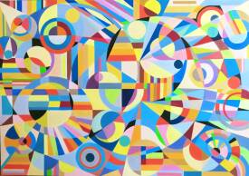 Catherine SÉNÉCHAL - Constellation tableau 1.jpg