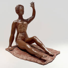Sophie SIROT - "Rose des sables" Terre cuite 2022