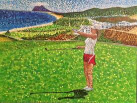 Ralph SPEGELAERE - La golfeuse.jpg