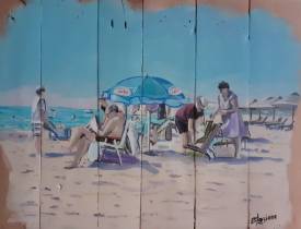 Francis STANZIONE - la plage 2