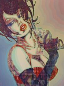 Christophe STREICHENBERGER - girl's gun chapitre2 130x97cm.JPG