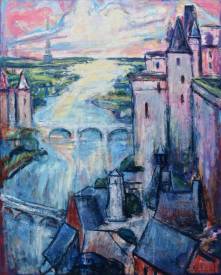 Misha SYDORENKO - Grand paysage. Amboise
