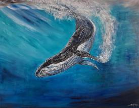 Irène Pouvreau - SYRÈNE - Regard de la Baleine -