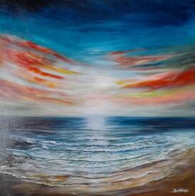 Irène Pouvreau - SYRÈNE - MER REFLETS CORAIL