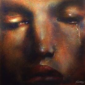 Stéphane TEXEREAU - 2025 décembre FATALITE Huile sur toile 80x80cm.jpg