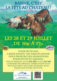Guy TEYTAUD - Affiche pour "Les Amis de Banne"