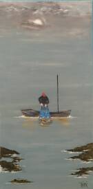 Dominique THÉMÉ - Péche au filet.