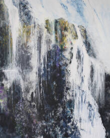 Martine THIBAUD - SA MAJESTÉ-ACRYLIQUE SUR TOILE DE LIN-80X100-MARTINE THIBAUD 2025.jpeg