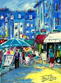 Félix TROST - Honfleur 33 x 24....JPG