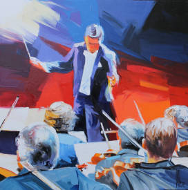 Pierrick TUAL - LE CHEF D'ORCHESTRE 80X80.JPG