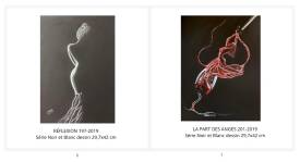 Sandra VALENTE - Série noir et blanc Dessins 2019
