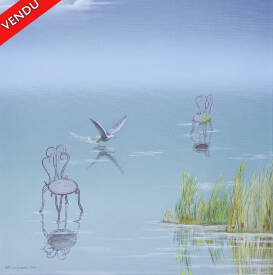 Thierry VAN QUICKENBORNE - L'ENTRETIEN, 50 x 50 cm.jpg