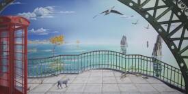 Thierry VAN QUICKENBORNE - PARLER  100 x 50 cm