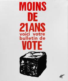 Jean Jacques VENTURINI - Fac-similé affiche Mai 68/7
