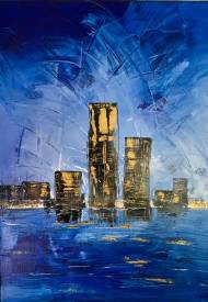 Jean-Philippe VERSELIN - La ville en bleu