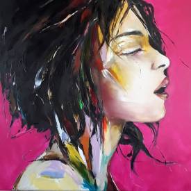 Christian VEY - la vie en rose 80x80cm 2019.jpg