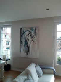 Sylvie Pierrot - VI - Cheval huile Vi