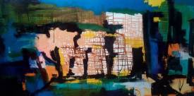 Sylvie Pierrot - VI - ABSTRAIT HUILE ET ENCRE Vi