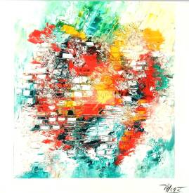 Corinne VILCAZ - Coeur de pomme Huile sur toile 100x100 cm.jpg