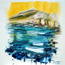 Corinne VILCAZ - Eaux profondes Hule sur toile 80x80 cm.jpg