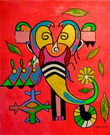 Alex VIRASSAMY - Octobre (huile 60x81)