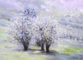 Claudine VOGELWEITH - CERISIERS EN FLEURS
