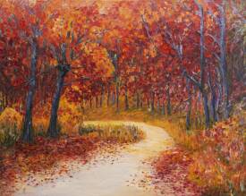 Claudine VOGELWEITH - L'AUTOMNE FLAMBOYANT