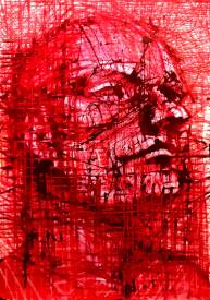 Virginio VONA - Reticolato umano120x80.JPG