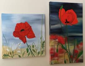 Nadia VUILLAUME - Coquelicots 1 & 2