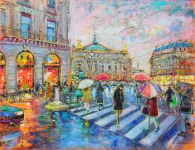 Raluca VULCAN - %____RAINING ON THE OPERA (116x89).jpg