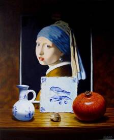 Jean-Pierre WALTER - La jeune fille à la grenade