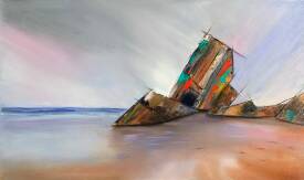 Yolande Strauss Ruinet - Yola'artS - Blockhaus de Capbreton - Mémoire de Beton