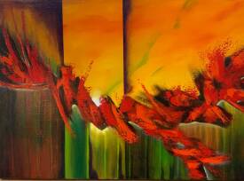 Yolande Strauss Ruinet - Yola'artS - Abstrait Pimenté