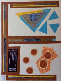 Sylvain ZABETH - 2026. Paris. Titre (KARATE.空手. Main vide) Technique, Acrylique sur toile. 60x 80cm.jpg