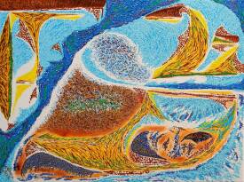 Sylvain ZABETH - 2025. Paris. Titre (Négritude) Technique, Acrylique sur toile. 60x 80cm.jpg